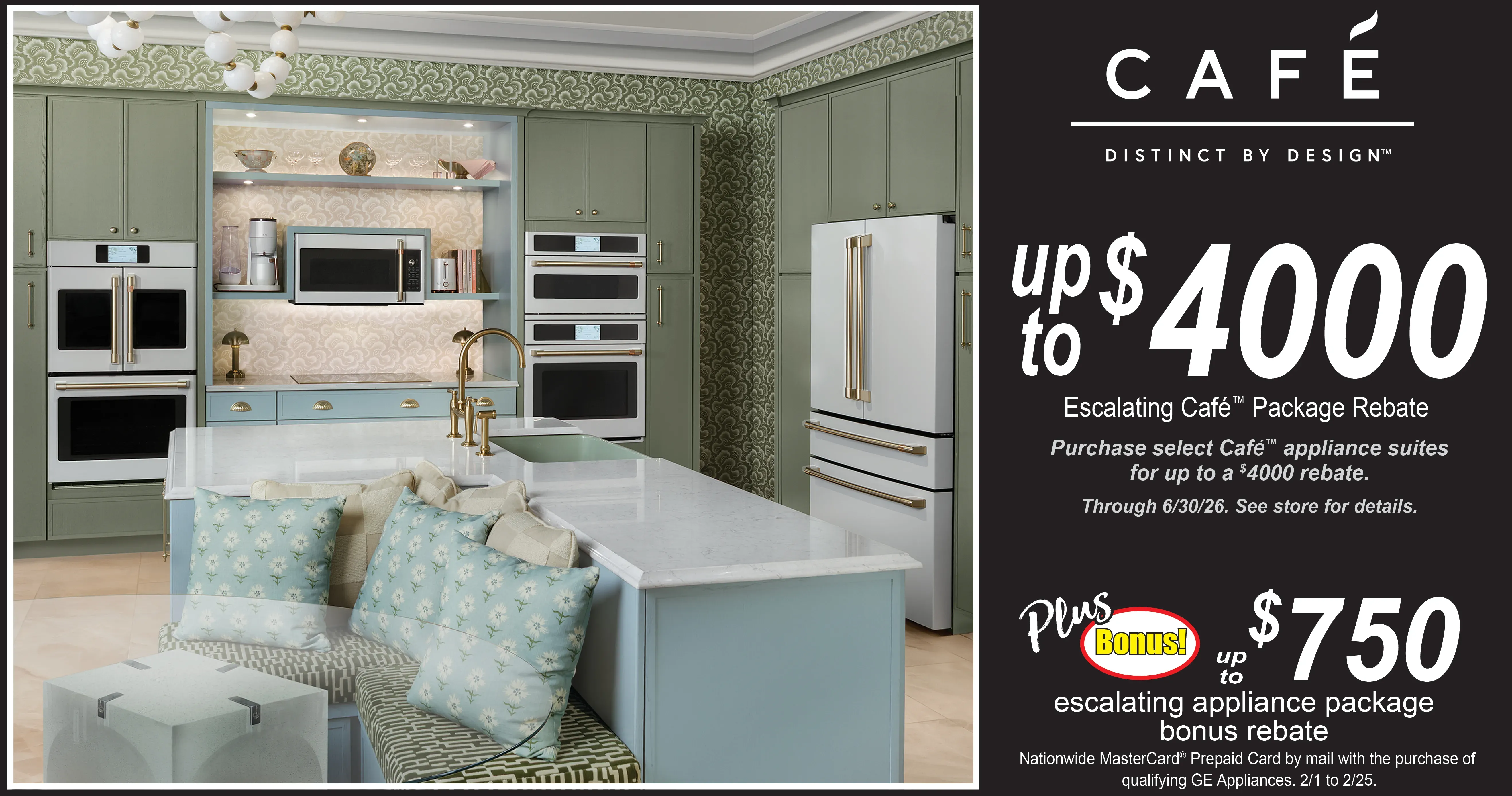 Cafe Save up to $3000